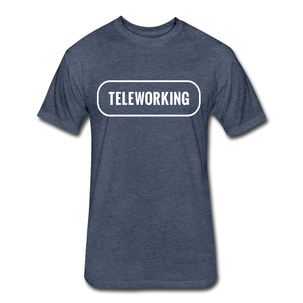 Teleworking (Unisex) - heather navy