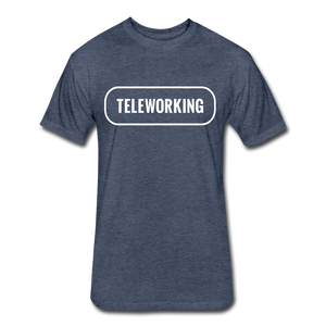 Teleworking (Unisex) - heather navy