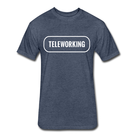 Teleworking (Unisex) - heather navy