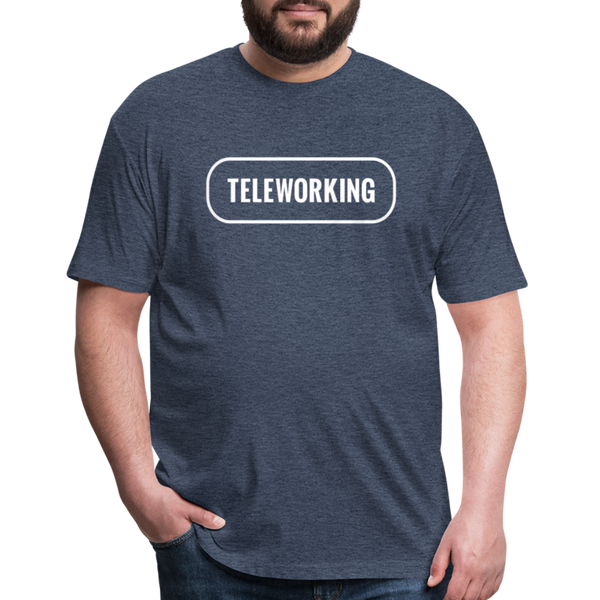 Teleworking (Unisex) - heather navy