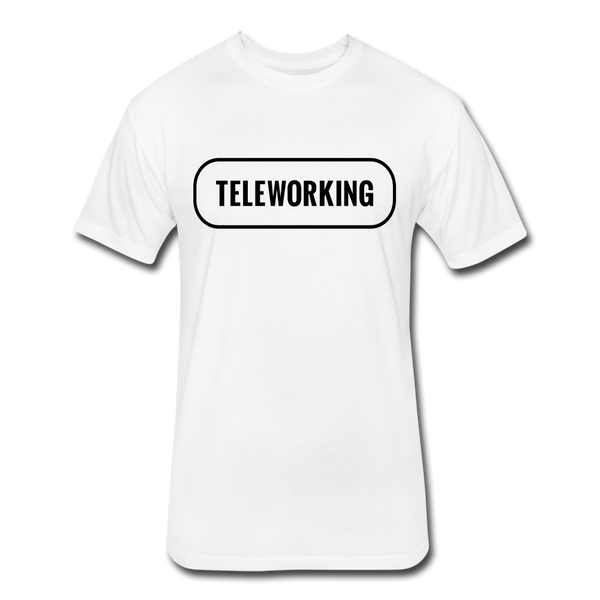 Teleworking - Dark (Unisex) - white