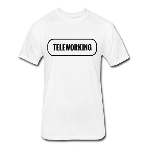 Teleworking - Dark (Unisex) - white