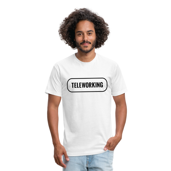 Teleworking - Dark (Unisex) - white