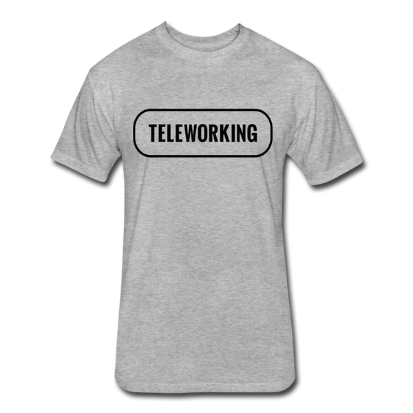 Teleworking - Dark (Unisex) - heather gray