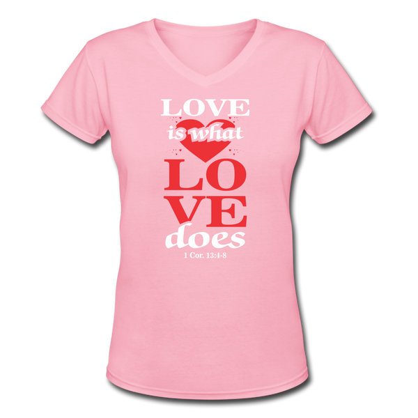 Love Is What Love Does (Women's) - pink