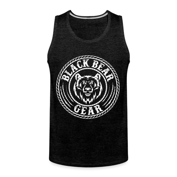 Black Bear Gear (Tank) - charcoal grey