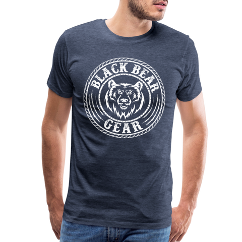 Black Bear Gear (T-Shirt) - heather blue