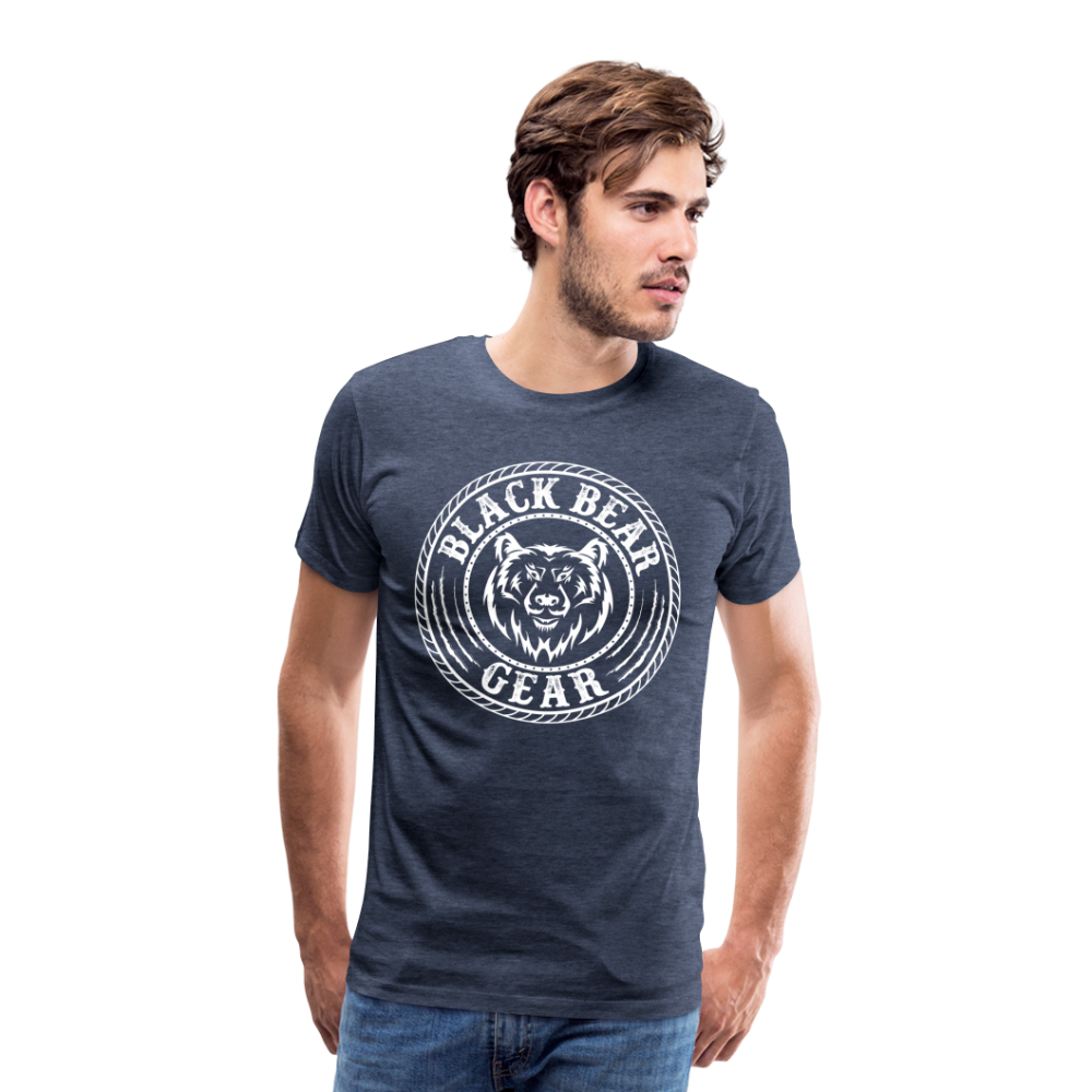 Black Bear Gear (T-Shirt) - heather blue