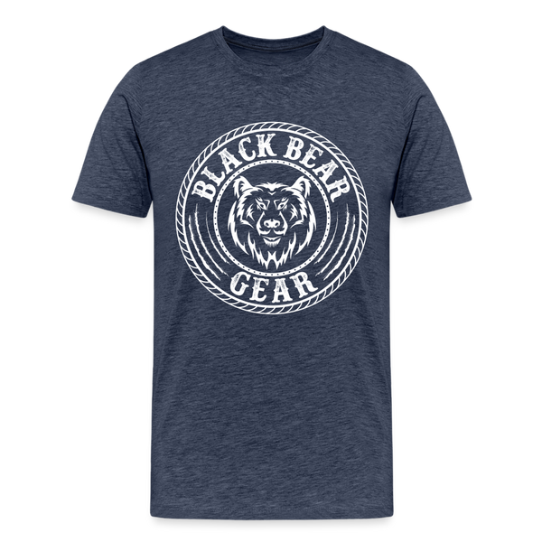 Black Bear Gear (T-Shirt) - heather blue