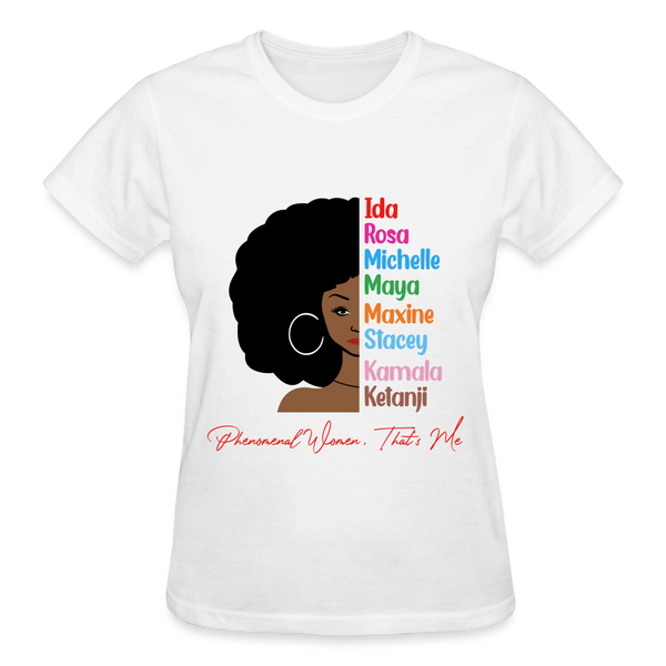 Phenomenal Woman (Women's) - white