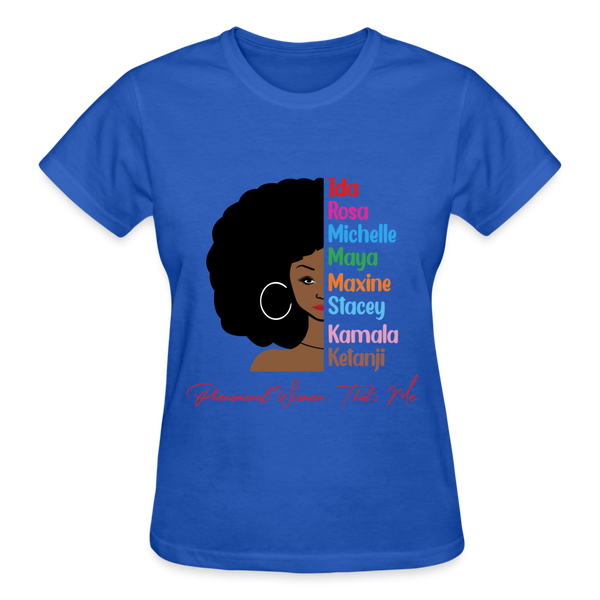 Phenomenal Woman (Women's) - royal blue