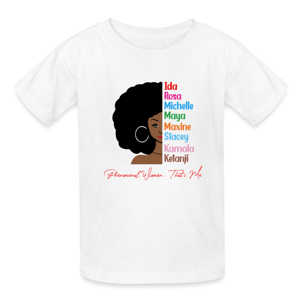 Phenomenal Woman (Kid's) - white