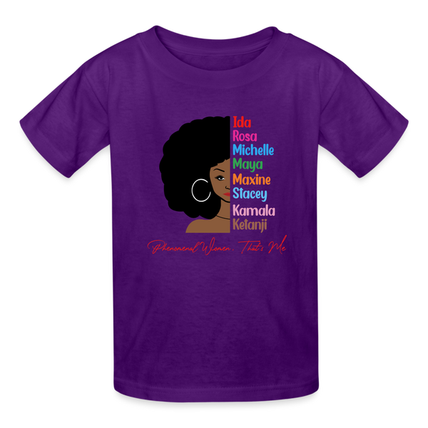 Phenomenal Woman (Kid's) - purple