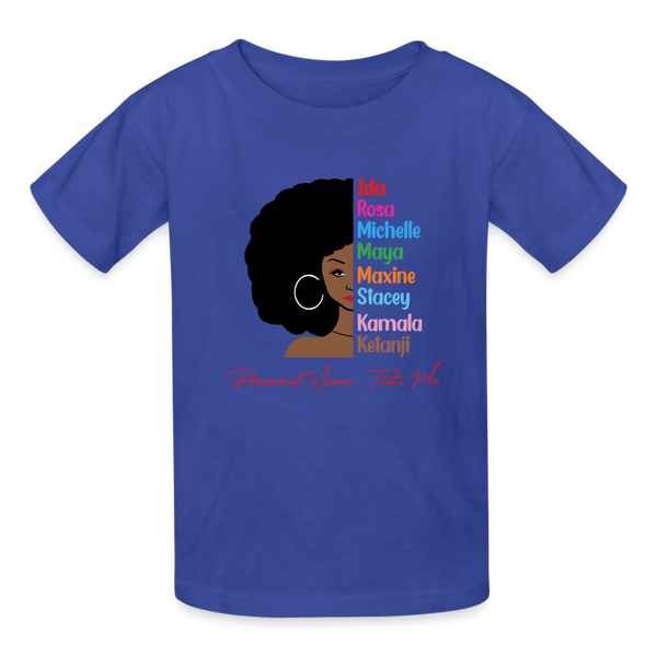 Phenomenal Woman (Kid's) - royal blue